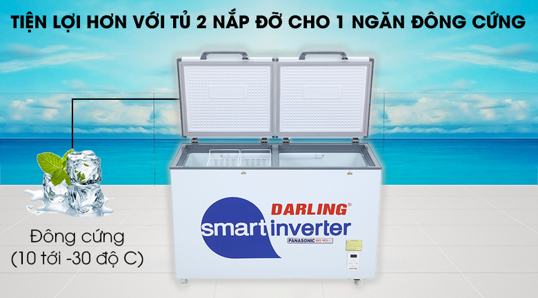 Tủ đông Darling Inverter 270 lít DMF-3799 ASI