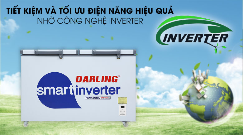 Tủ đông Darling Inverter 270 lít DMF-3799 ASI