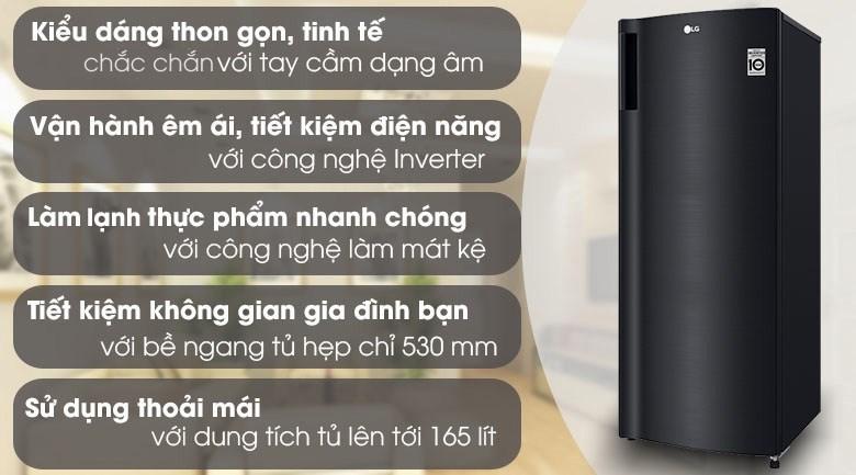 Tủ đông LG Inverter 165 lít GN-F304WB&227735 hover