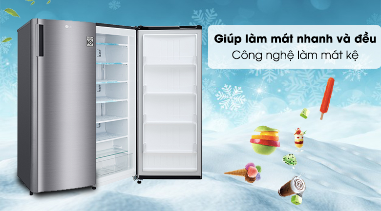 Tủ đông LG Inverter 165 lít GN-F304PS