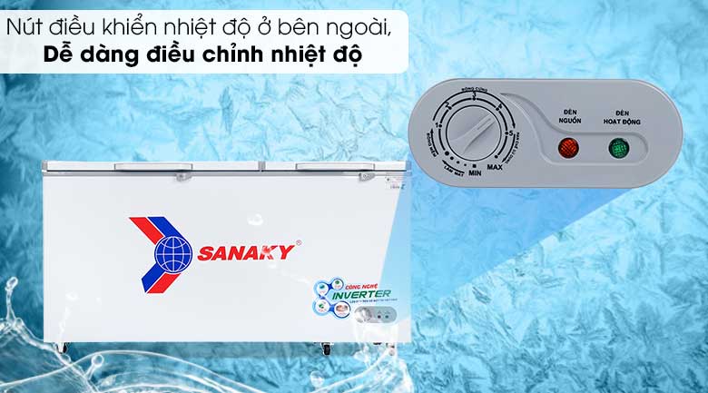 Tủ đông Sanaky Inverter 530 lít VH-6699HY3