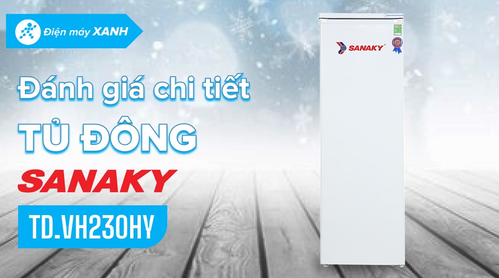 Tủ đông Sanaky 230 lít TD.VH230HY
