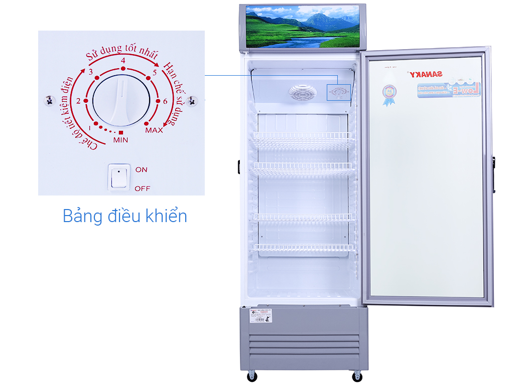 Tủ Mát Sanaky 290 lít TM.VH358KL chính hãng