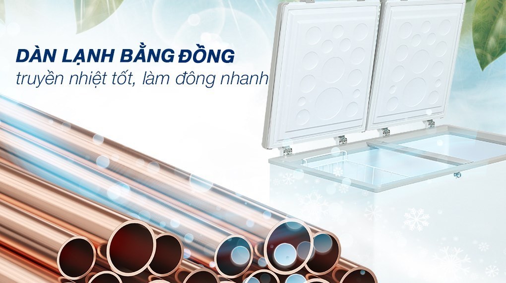 Tủ đông AQUA Inverter 319 lít AQF-C4201E