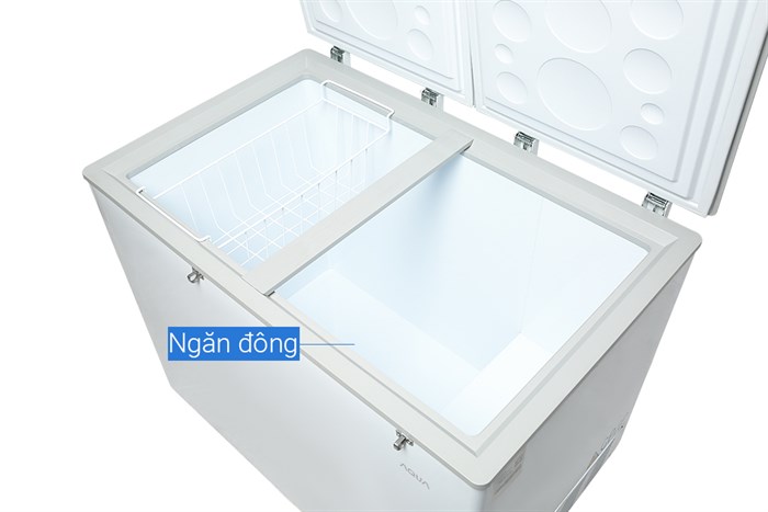 Tủ đông AQUA Inverter 319 lít AQF-C4201E Màu Trắng