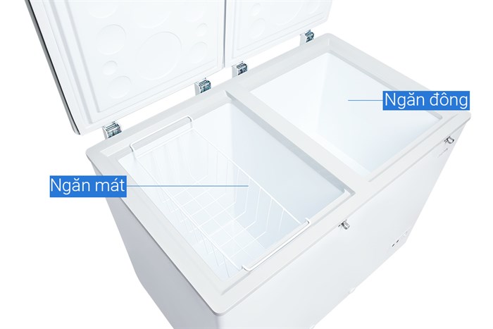 Tủ đông Aqua Inverter 295 lít AQF-C4202E Màu Trắng