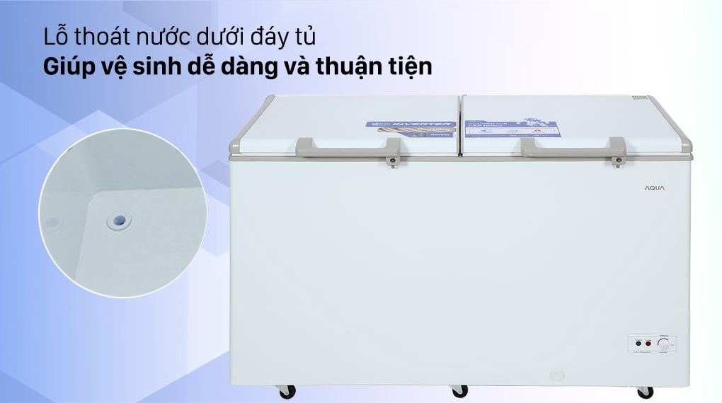 Tủ đông Aqua Inverter 425 lít AQF-C5701E