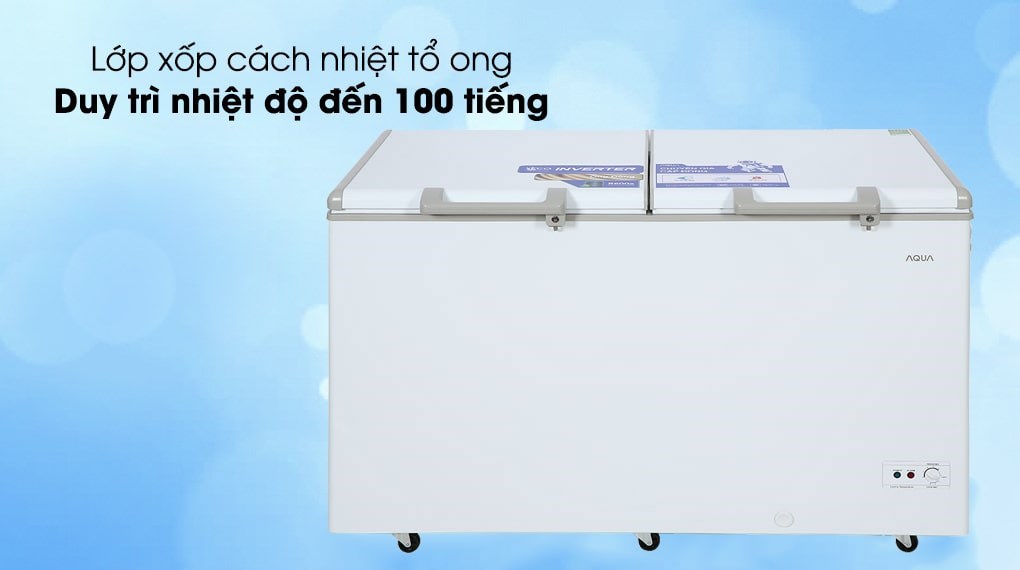 Tủ đông AQUA Inverter 425 lít AQF-C5701E - Lớp sốp cách nhiệt