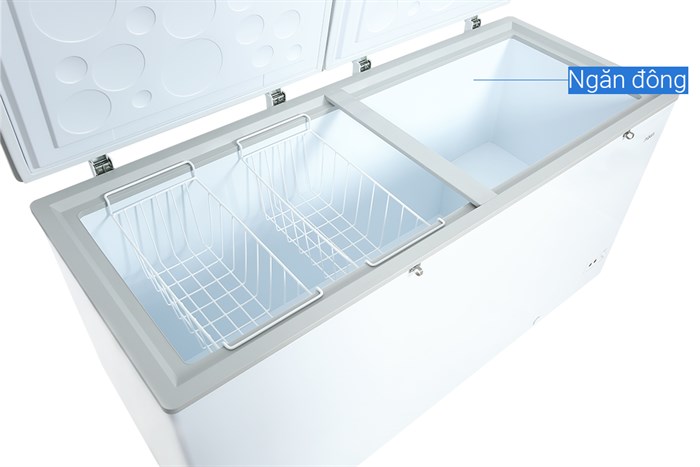Tủ đông Aqua Inverter 508 lít AQF-C6901E Màu Trắng