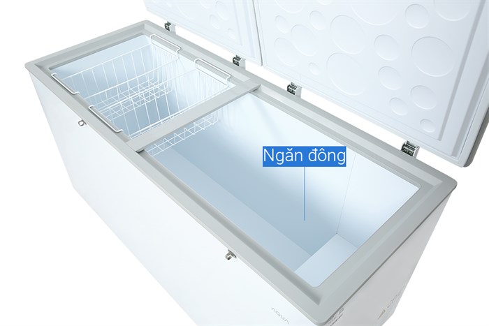 Tủ đông Aqua Inverter 508 lít AQF-C6901E Màu Trắng
