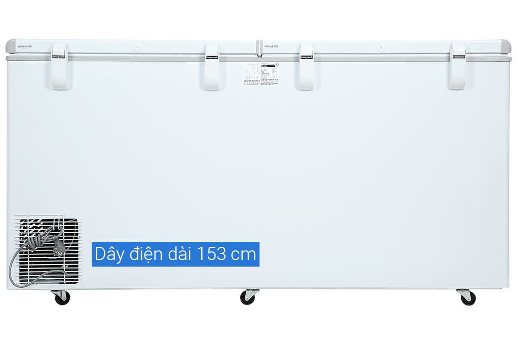Tủ đông Aqua Inverter 508 lít AQF-C6901E Màu Trắng