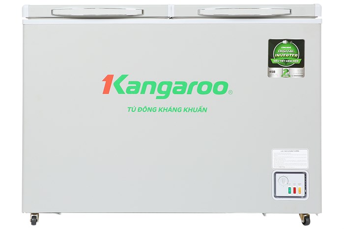 Tủ đông Kangaroo Inverter 286 lít KGFZ290IC1 Màu Xám
