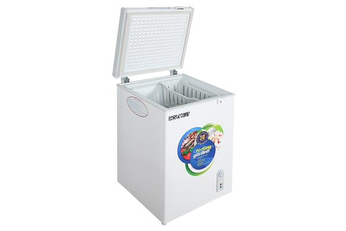 Tủ đông Hòa Phát 107 lít HCF 106S1Đ Màu Trắng