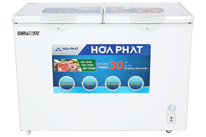 Tủ đông Hòa Phát 245 lít HCF 606S2Đ2 Màu Trắng