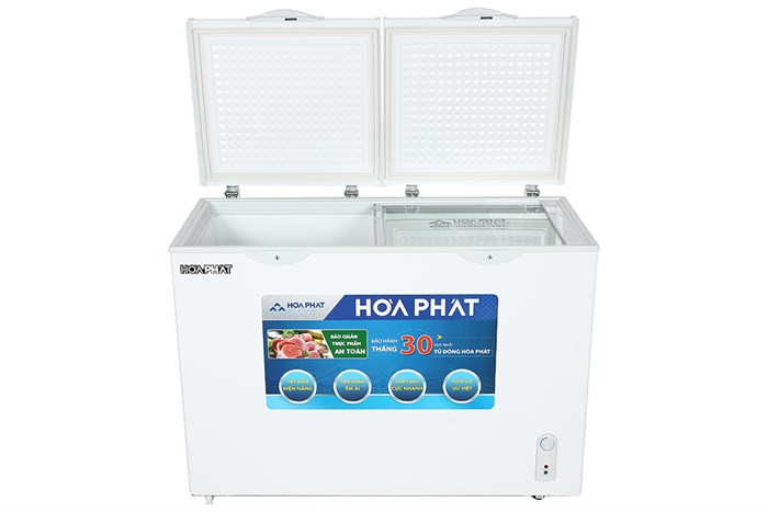 Tủ đông Hòa Phát 245 lít HCF 606S2Đ2 Màu Trắng