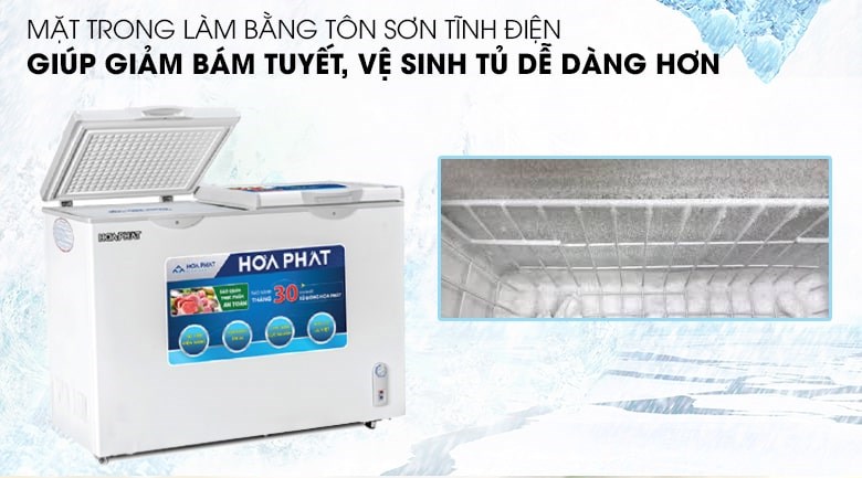 Tủ đông Hòa Phát 271 lít HCF 656S2Đ2