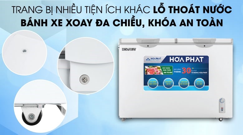Tủ đông Hòa Phát 271 lít HCF 656S2Đ2