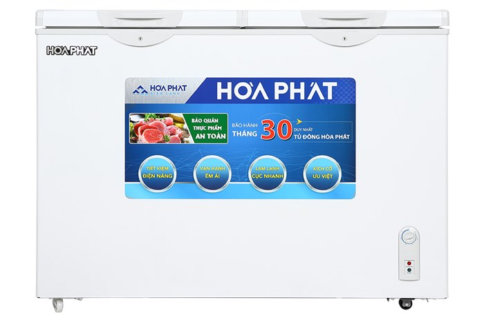 Tủ đông Hòa Phát 271 lít HCF 656S2Đ2 Màu Trắng