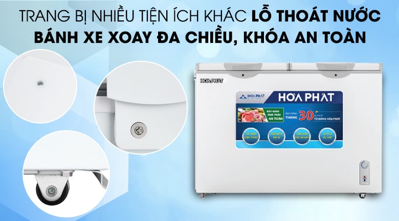 Tủ đông Hòa Phát HCF 656S2Đ2 - tiện ích