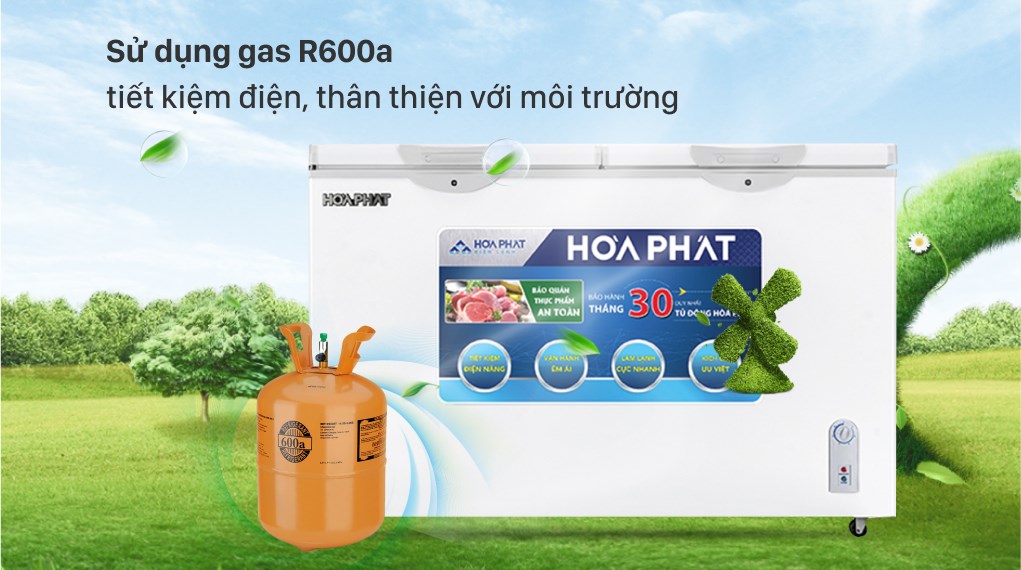 Tủ đông Hòa Phát 352 lít HCF 666S1Đ2