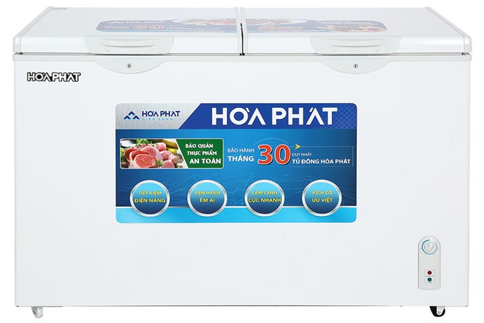 Tủ đông Hòa Phát 352 lít HCF 666S1Đ2 Màu Trắng