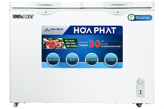 Tủ đông Hòa Phát 271 lít HCFI 656S2Đ2 Màu Trắng