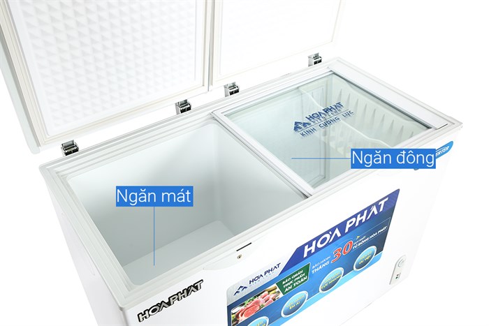 Tủ đông Hòa Phát 271 lít HCFI 656S2Đ2 Màu Trắng