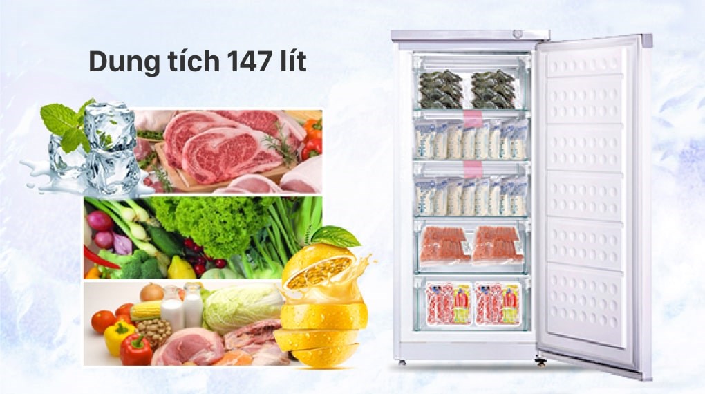 Tủ đông Hòa Phát 147 lít HUF 350SR1