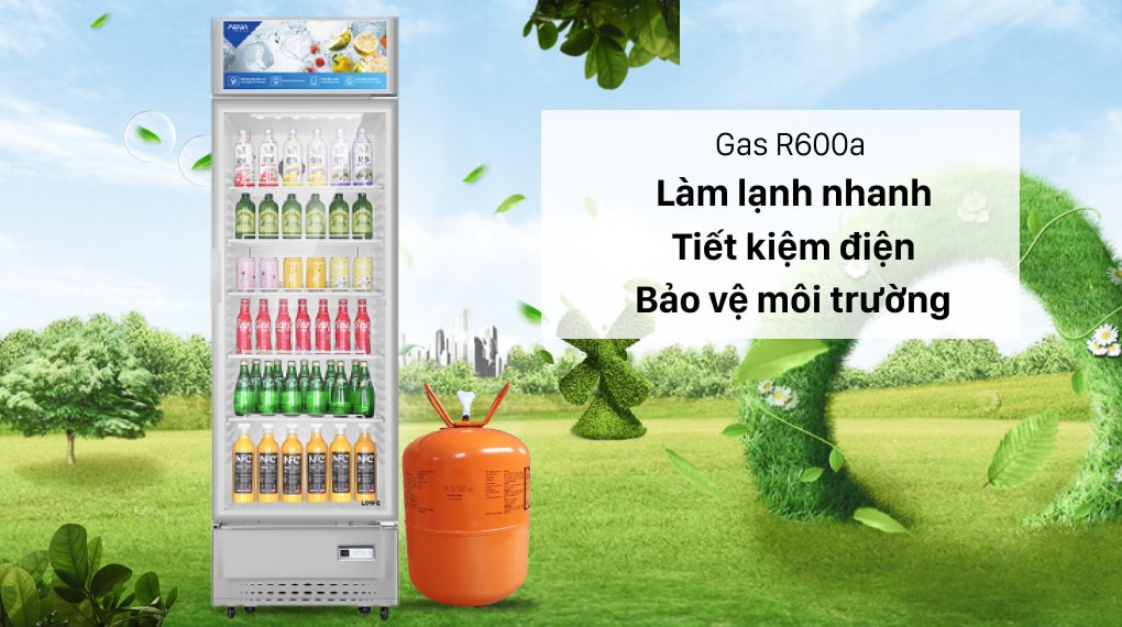 Tủ đông Aqua 320 lít AQS-AF440S - gas R600a