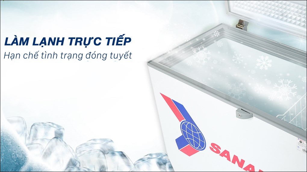 Tủ đông SANAKY 208 Lít TD.VH255HY2