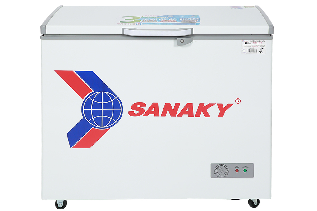 Tủ đông SANAKY 208 Lít TD.VH255HY2 Màu Trắng