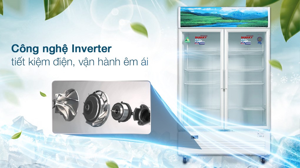 Tủ mát Sanaky Inverter 1100 lít TM.VH1209HP3