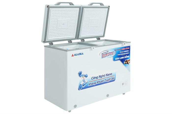 Tủ đông Alaska Inverter 221 lít BCD 3568CI Màu Trắng