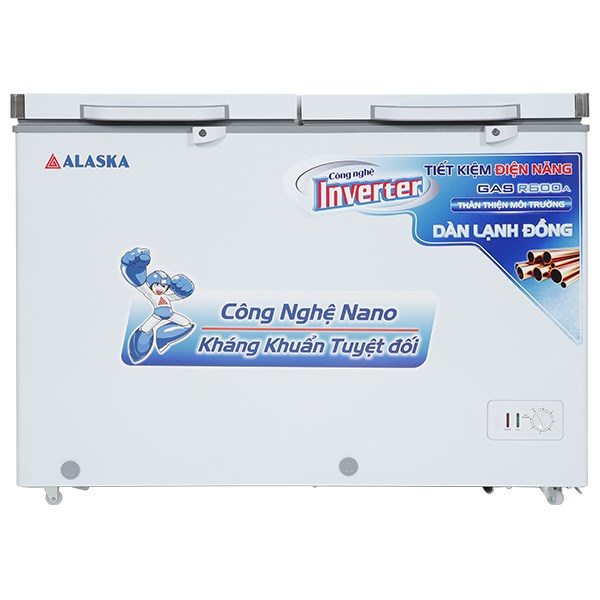 So sánh điểm giống và khác nhau của tủ đông Alaska BCD 3568CI và BCD 4568CI