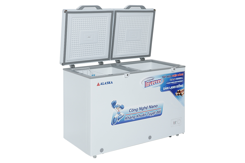 Tủ đông Alaska Inverter 282 lít BCD 4568CI Màu Trắng