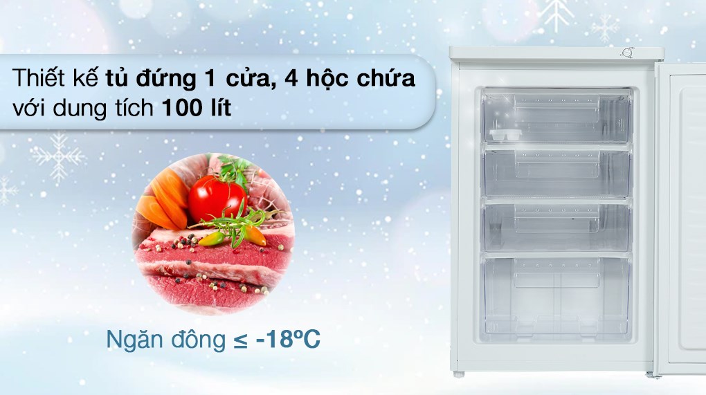 Tủ đông Alaska 100 lít IF 11