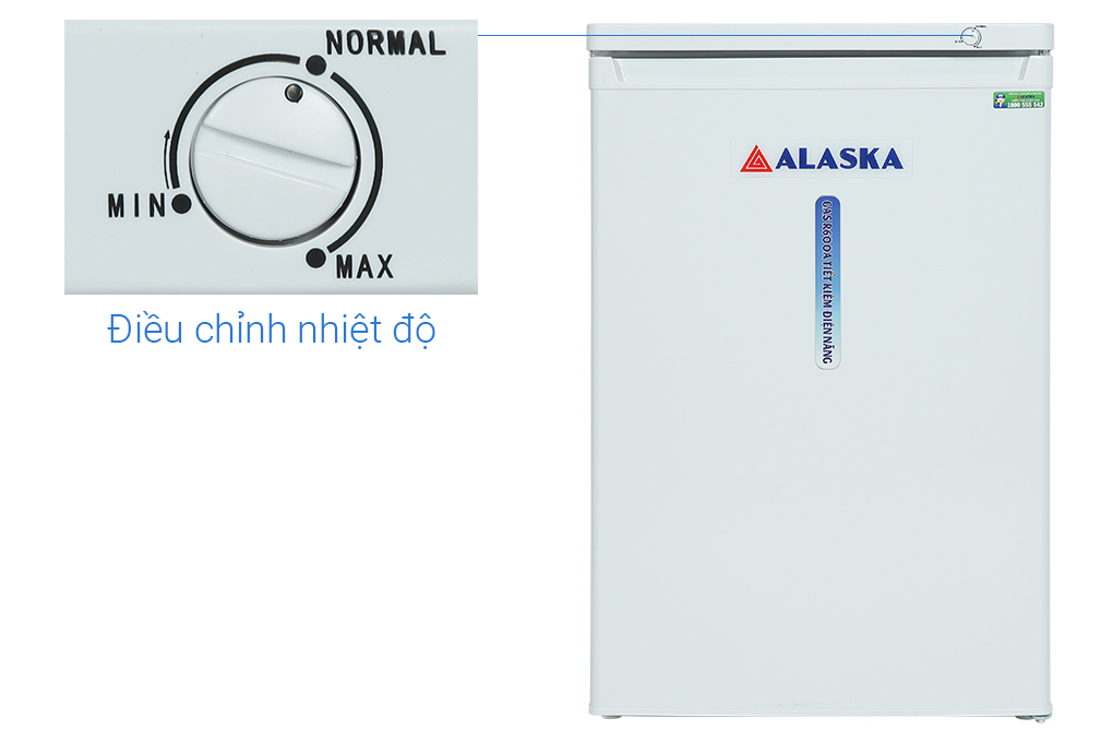 Tủ đông Alaska 100 lít IF 11 Màu Trắng