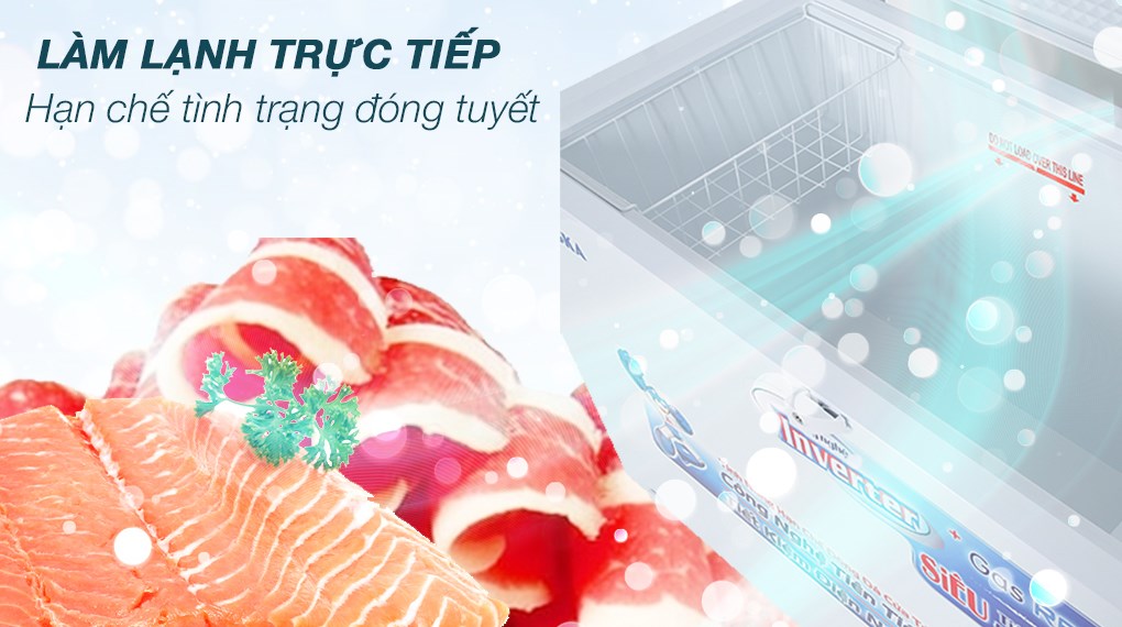 Tủ đông Alaska Inverter 295 lít BD 400CI