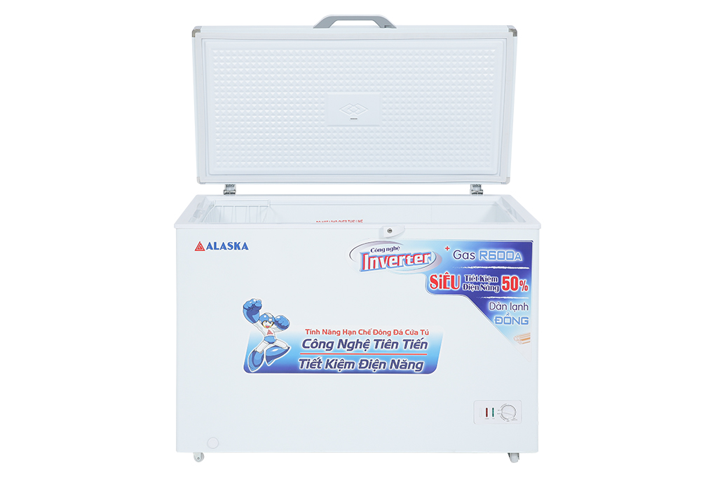 Tủ đông Alaska Inverter 295 lít BD 400CI Màu Trắng