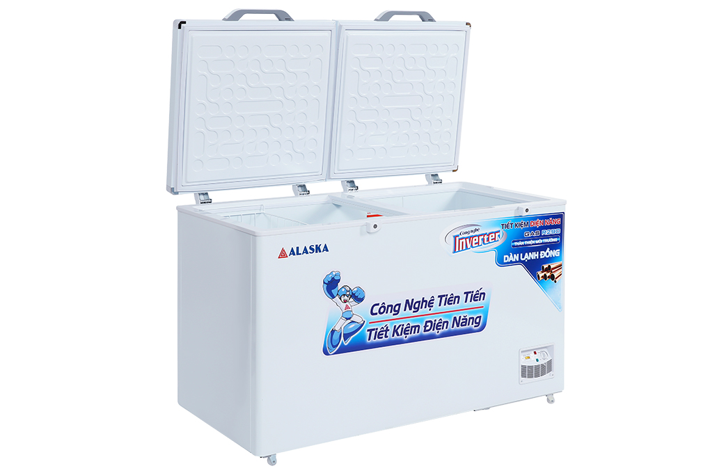 Tủ đông Alaska Inverter 419 lít HB 550CI Màu Trắng