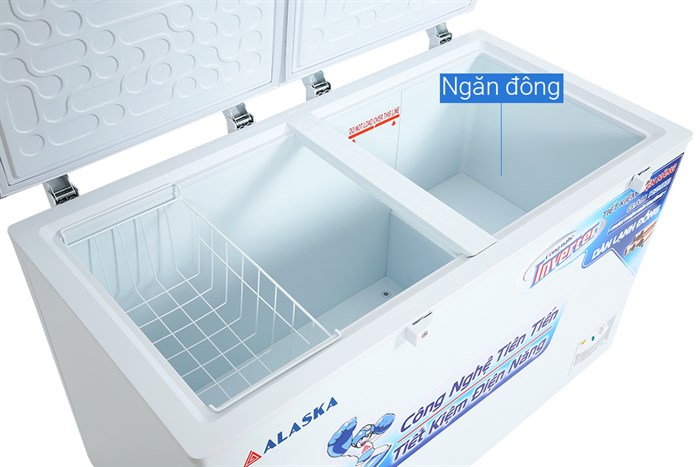 Tủ đông Alaska Inverter 419 lít HB 550CI