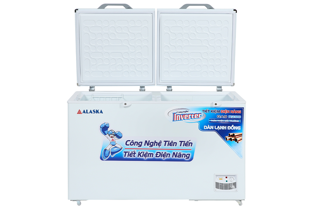 Tủ đông Alaska Inverter 419 lít HB 550CI Màu Trắng