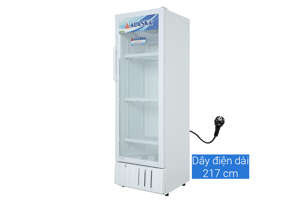 Tủ mát Alaska 270 lít LC 455H Màu Trắng