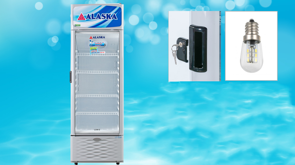 Tủ mát Alaska 300 lít LC 533HI- Các tiện ích khác của tủ đông 