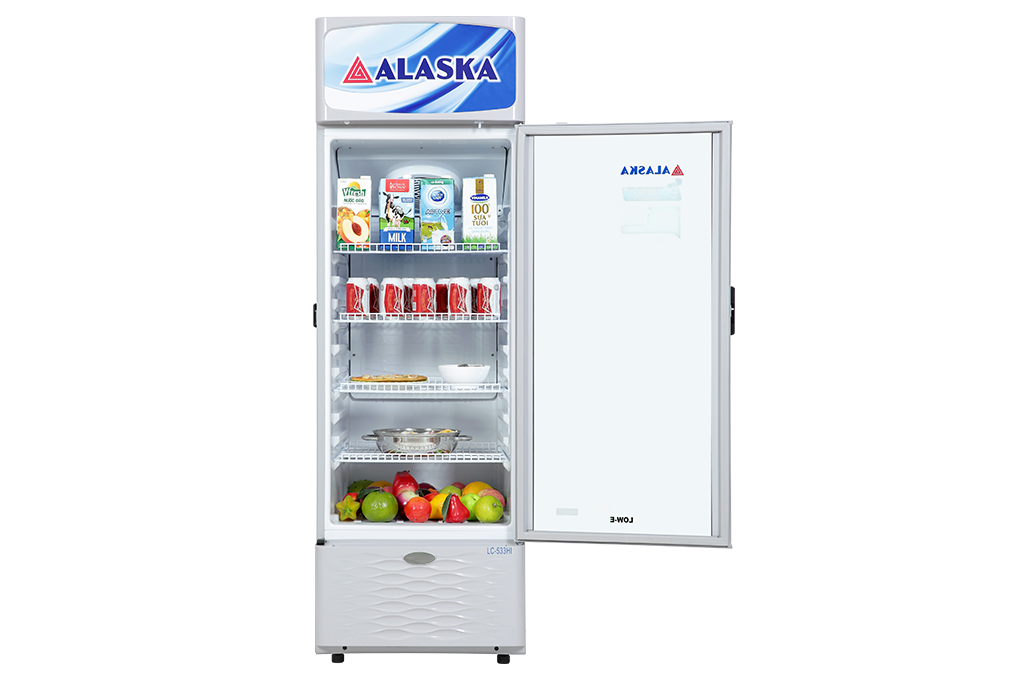 Tủ mát Alaska Inverter 300 lít LC 533HI Màu Trắng