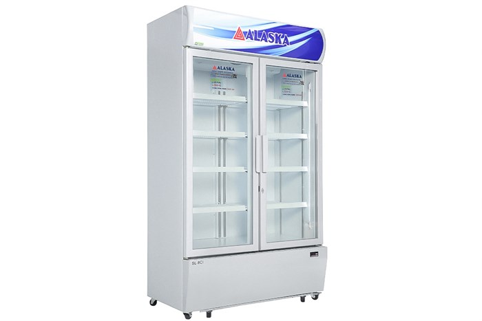 Tủ mát Alaska Inverter 800 lít SL 8CI Màu Trắng