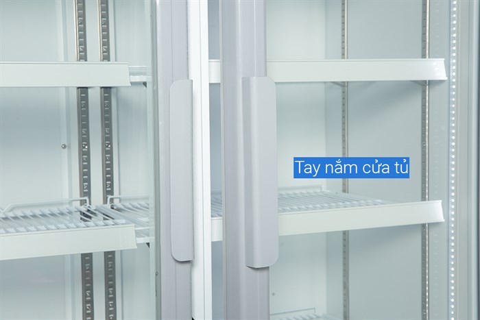 Tủ mát Alaska Inverter 800 lít SL 8CI Màu Trắng