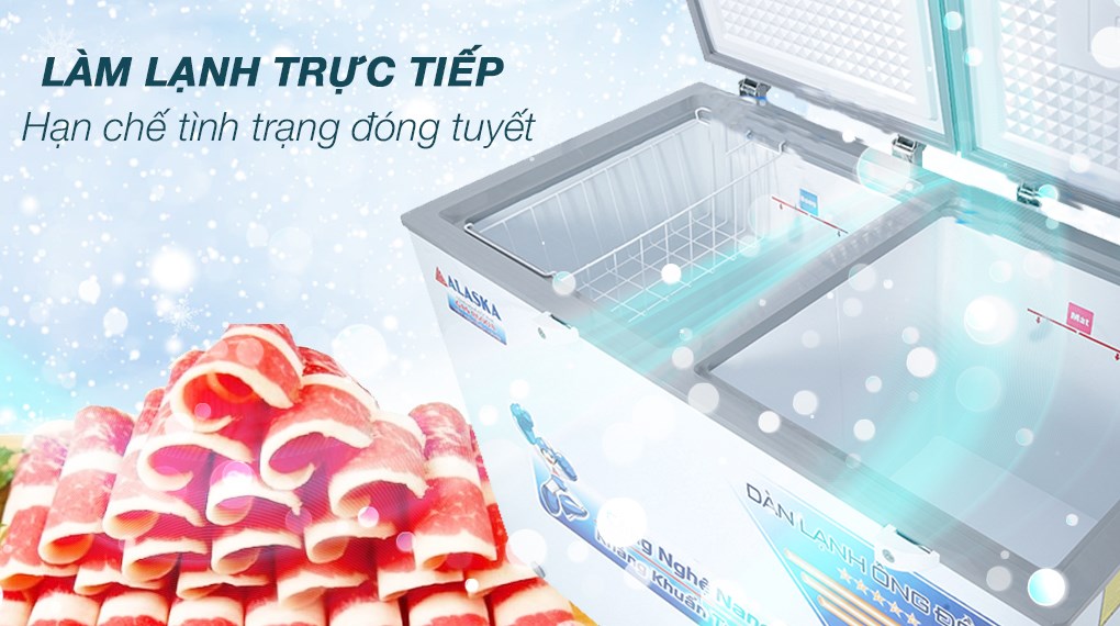 Tủ đông Alaska 282 lít BCD 4568C