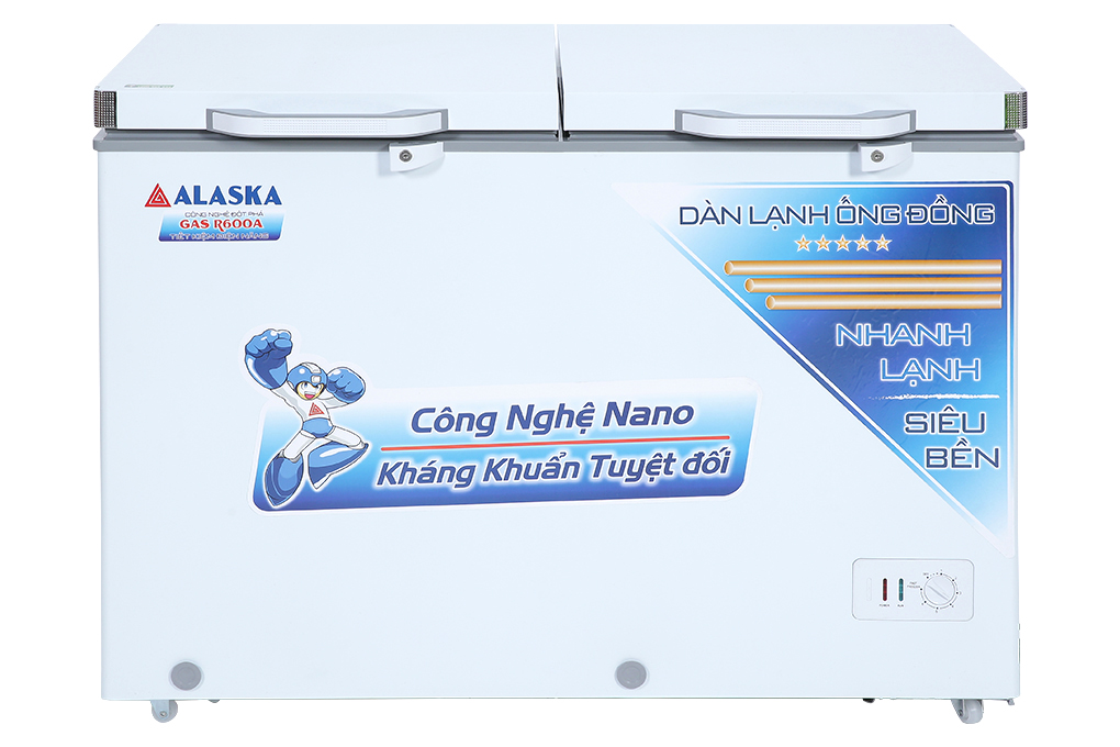 Tủ đông Alaska 282 lít BCD 4568C Màu Trắng