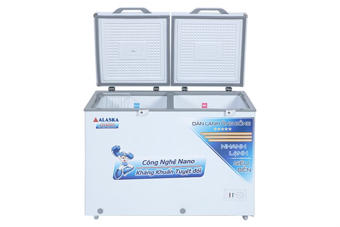 Tủ đông Alaska 282 lít BCD 4568C Màu Trắng